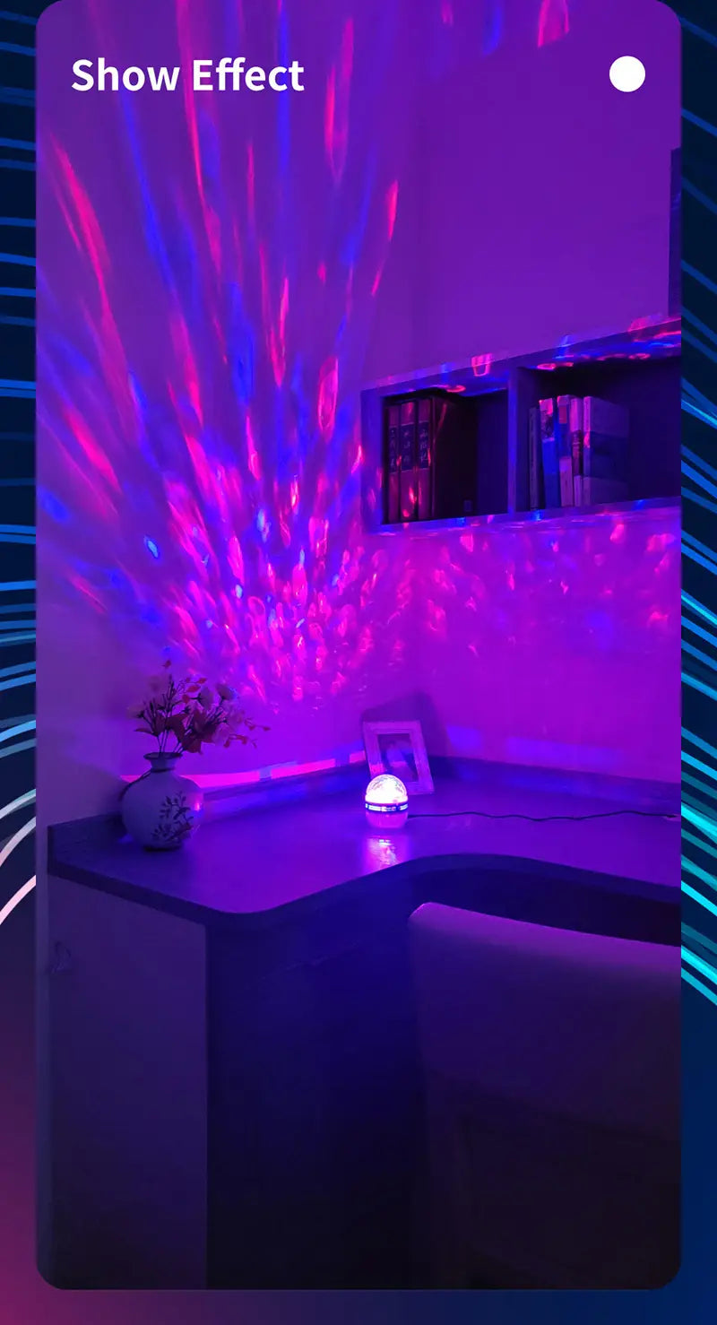 Mini Star Projector Night Light for a Magical Galaxy